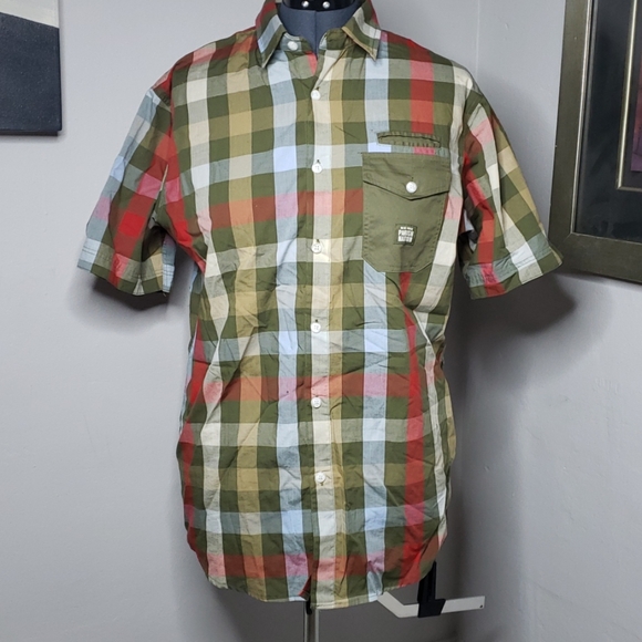 Parish Nation Other - Parish Nation Plaid Button Down - Large